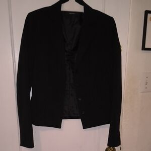 Tahari | Classic Black Women's Blazer + Skirt Set